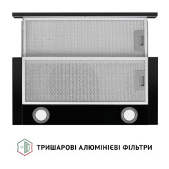 Вытяжка PERFELLI TL 6622 BL 1000 LED - 7 фото