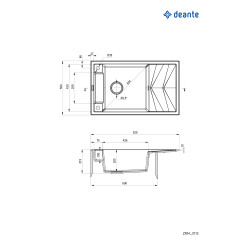 Кухонная мойка DEANTE ZRM T113 - 2 фото