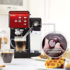 Кавоварка BREVILLE Prima Latte II VCF109X - 5 фото