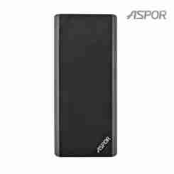 Павербанк ASPOR A345 10000mAh (2USB/1A/2.1А) black