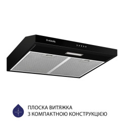 Витяжка MINOLA HPL 604 BL - 4 фото