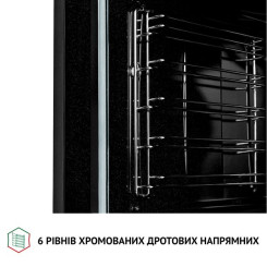 Духовой шкаф PERFELLI DIAMOND 6M8L NERO - 3 фото