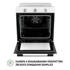 Духова шафа PERFELLI DIAMOND 6M8L BIANCO - 8 фото