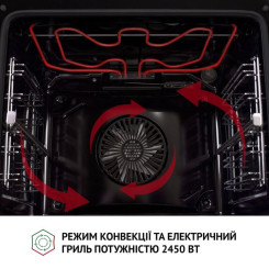 Духовой шкаф PERFELLI DIAMOND 6D10NS NERO - 14 фото