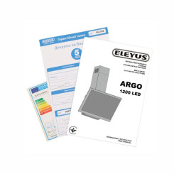 Вытяжка ELEYUS ARGO 1200 LED 60 BL - 14 фото