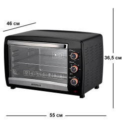 Электропечь INTERLUX ILEO-0048BG - 5 фото