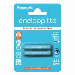 PANASONIC Eneloop Lite AAA 550 2BP mAH NI-MH (BK-4LCCE/2BE)