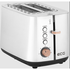 Тостер ECG ST 4768 Timber Black