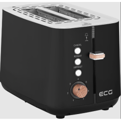 Тостер ECG ST 2768 Timber Black