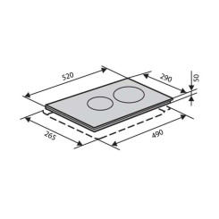 Варочная поверхность VENTOLUX VB 32 K ILVA - 6 фото
