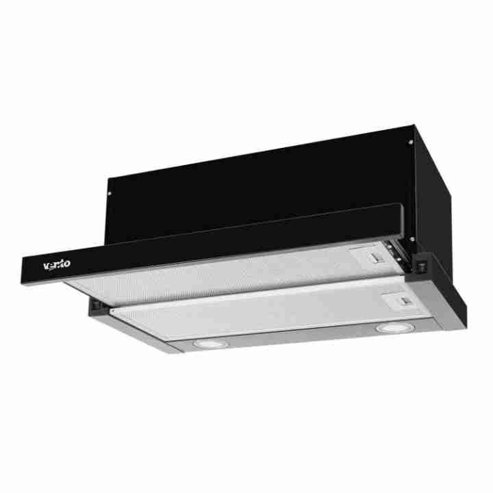 Вытяжка VENTOLUX GARDA 60 BK (1100) LED