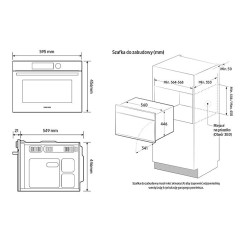 Встраиваемая микроволновая печь SAMSUNG NQ5B4513IBK - 4 фото