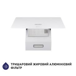 Витяжка MINOLA HDN 6224 WH 700 LED - 3 фото