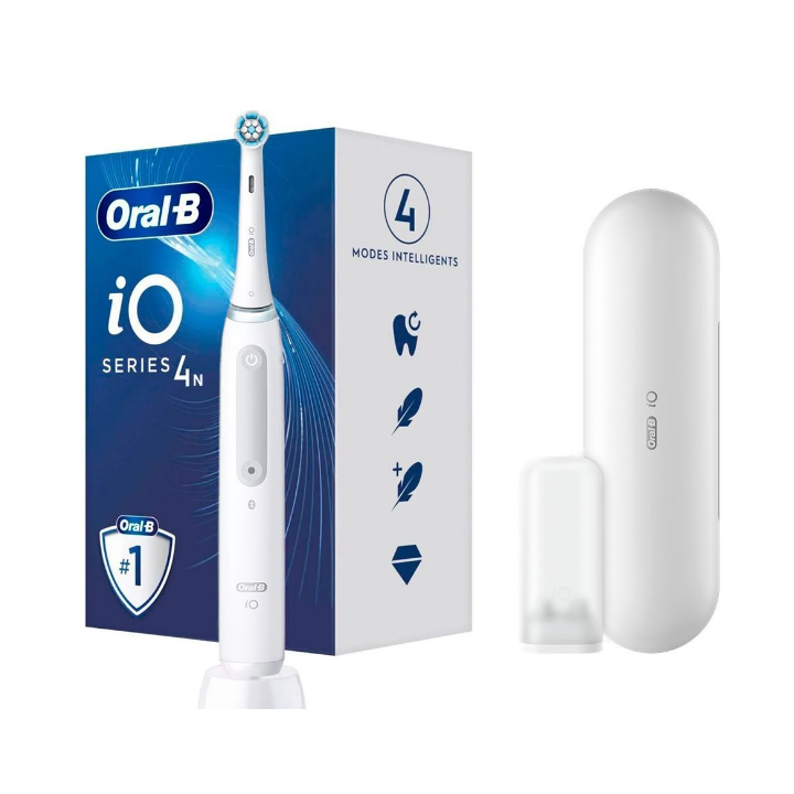 Зубна щітка BRAUN Oral-B iO Series 4N IOG4.1A6.1DK White - 1 фото