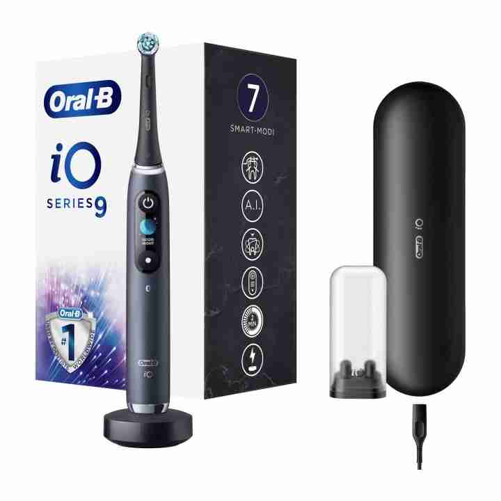 Зубная щетка BRAUN Oral-B iO Series 9N IOM9.1B2.2AD Black Onyx - 1 фото