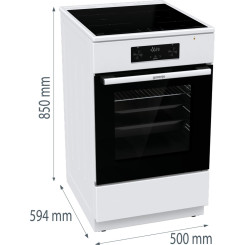 Плита GORENJE MEKIS510W - 7 фото