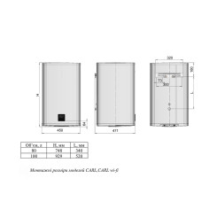 Водонагрівач WHP Carl 100 Wi-Fi - 4 фото