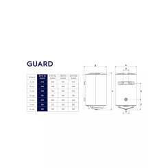 Водонагрівач ELECTROLUX EWH 100 Guard EU - 9 фото