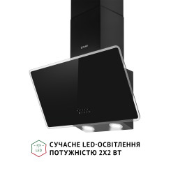 Витяжка PERFELLI VICCO 6HM NERO - 4 фото