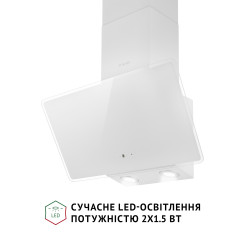 Витяжка PERFELLI VICCO 6HSR BIANCO - 2 фото