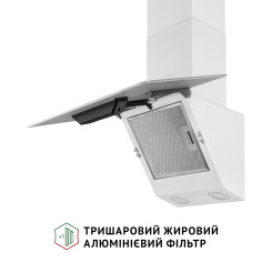 Витяжка PERFELLI VICCO 6HSR BIANCO - 4 фото