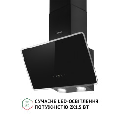 Витяжка PERFELLI VICCO 6HSR NERO - 8 фото