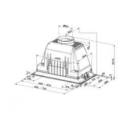 Вытяжка FABER INKA PLUS HCS BK A52 (305.0628.322) - 2 фото