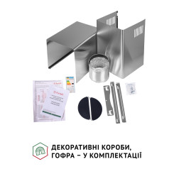 Витяжка PERFELLI GRASSI 6PWX INOX - 4 фото