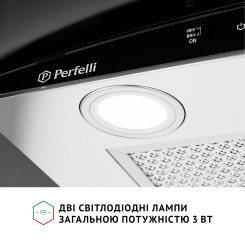 Витяжка PERFELLI GRASSI 6PWX INOX - 5 фото