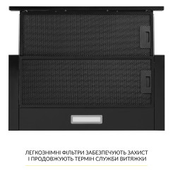 Витяжка WEILOR WT 63 FBL - 7 фото