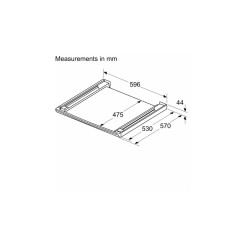 Соединительная планка BOSCH WTZ 27500 - 2 фото