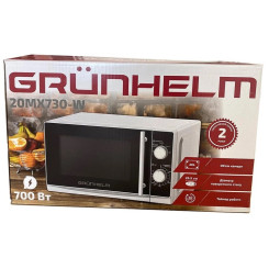 Микроволновая печь GRUNHELM 20MX730 W - 4 фото