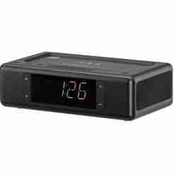 Радиочасы 2E SmartClock Wireless Charging Black ( -AS01QIBK)