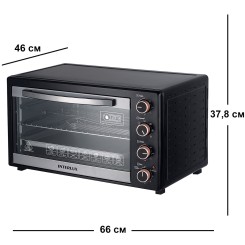 Электропечь INTERLUX ILEO 0062 BG - 5 фото