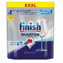 Таблетки для посудомийних машин FINISH Quantum All in 1, 60 шт