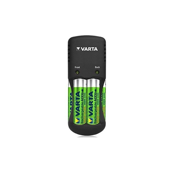 Зарядное устройство VARTA Pocket Charger + 4AA 2600 mAh NI-MH - 1 фото