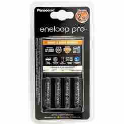 Зарядное устройство PANASONIC Smart-Quick Charger+Eneloop Pro 4AA 2500 mAh NI-MH (K-KJ55HCD40E)