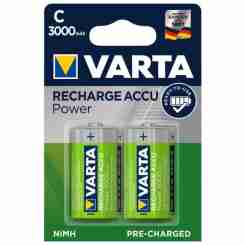 Аккумулятор VARTA RECHARGEABLE ACCU C 3000mAh BLI 2 NI-MH (READY 2 USE)