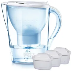 Фільтр-глечик Brita Marella XL Memo MXPro 3.5л White (1052782) + 3 картриджа