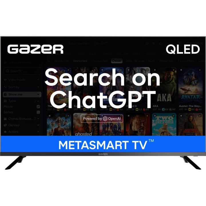 Телевiзор GAZER TV55-UE2 - 1 фото