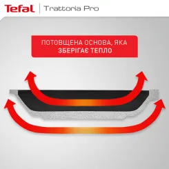 Сковорода TEFAL G6120544 Trattoria Pro - 5 фото