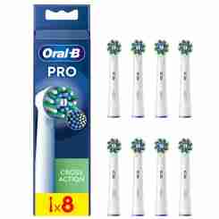 Насадка для зубної щітки BRAUN ORAL-B Cross Action EB50RX (8шт)