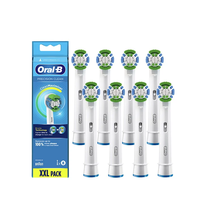 Насадка для зубной щетки BRAUN ORAL-B Precision Clean EB20RX CleanMaximiser (8шт) - 1 фото