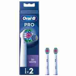 Насадка для зубної щітки BRAUN ORAL-B PRO 3D White EB18pRX (2шт)