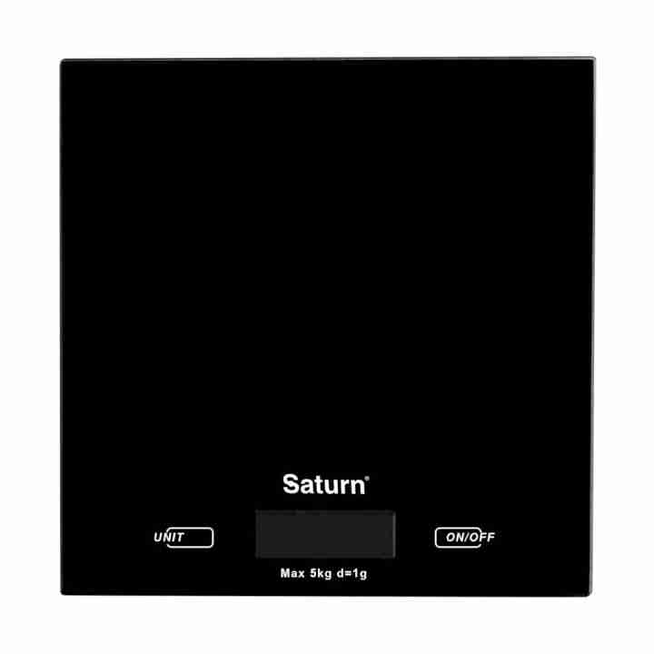 Весы кухонные SATURN ST-KS 7810 Black - 1 фото