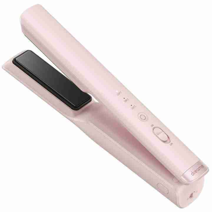 Прибор для укладки волос DREAME Unplugged Cordless Hair Straightener Pink (AST14A-PK) - 1 фото