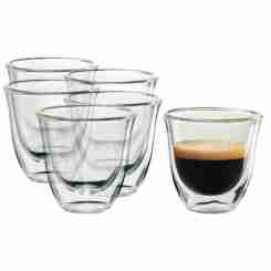 Набір склянок DELONGHI DLSC300 Espresso 90ml (6шт)