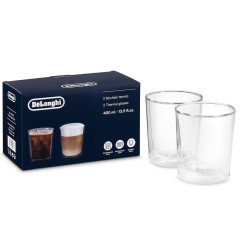 Набор стаканов DELONGHI DLSC318 Drinks 400ml (2шт) - 2 фото