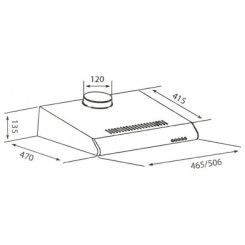 Вытяжка ELEYUS Line I 50 IS - 3 фото