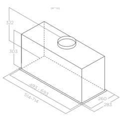 Вытяжка ELICA LANE SENSOR IX/A/52 - 3 фото